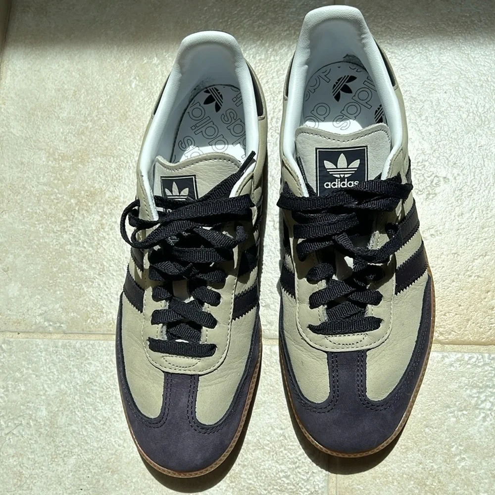 ADIDAS Samba OG Putty Grey/ purple/ silver - Picture 2 of 8